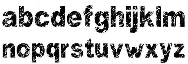 You Rook Marbelous Font LOWERCASE