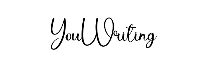 You Writing 字体