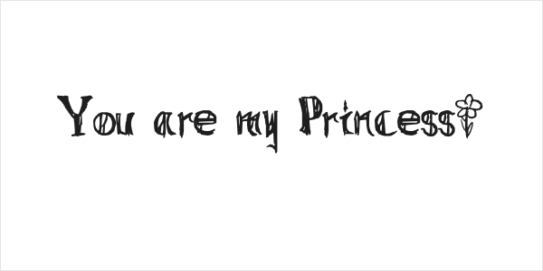 You are my Princess~ Logo