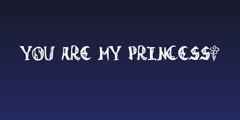 You are my Princess~ Social Header