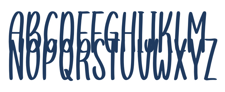 You are my everythink display f Lowercase