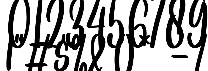 You are my everythink script fo Font OTHER CHARS