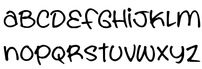 You are what you eat Font LOWERCASE