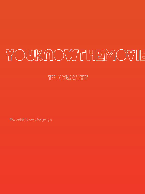 YouKnowTheMovieSong Poster