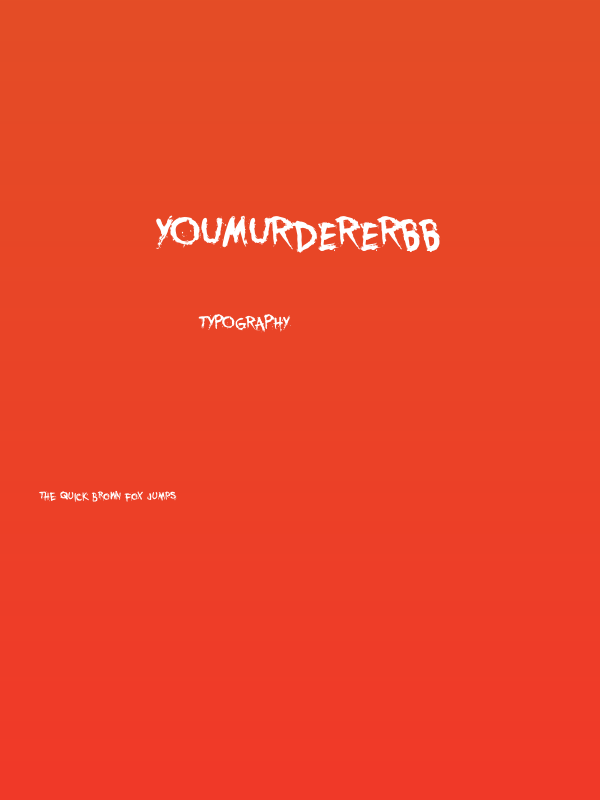 YouMurdererBB Poster
