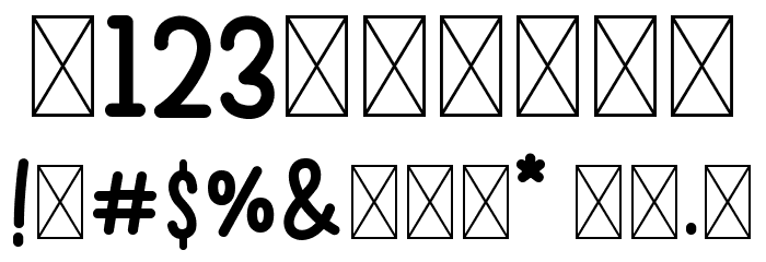 Youjelly Font OTHER CHARS