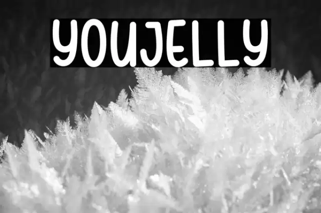 Youjelly Font examples