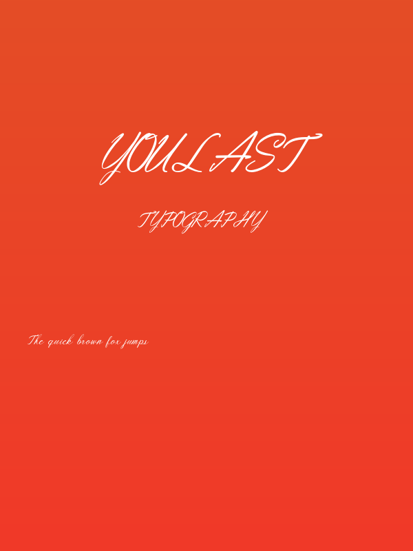 Youlast Poster