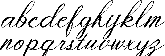 Youlast Font LOWERCASE