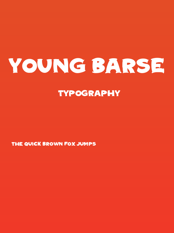Young Barse Poster