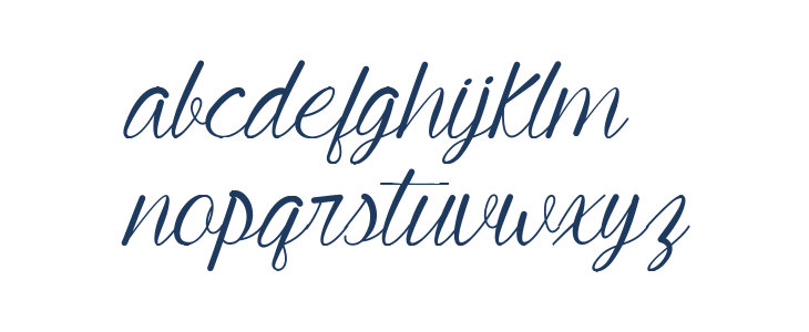 Young & Beautiful Lowercase