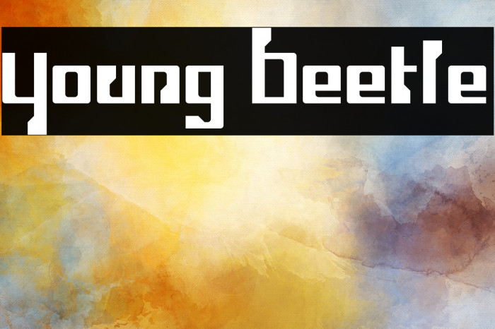 Young Beetle Font examples