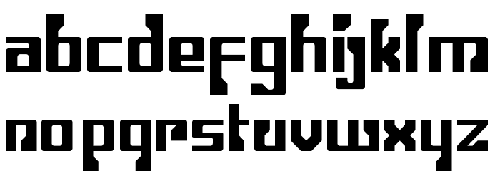 Young Beetle Font LOWERCASE