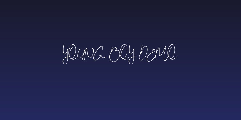 Young Boy Demo Social Header