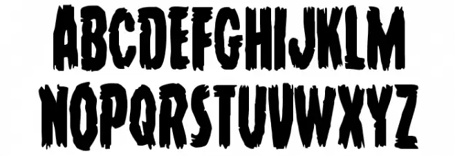 Young Frankenstein Condensed Font Litere mari