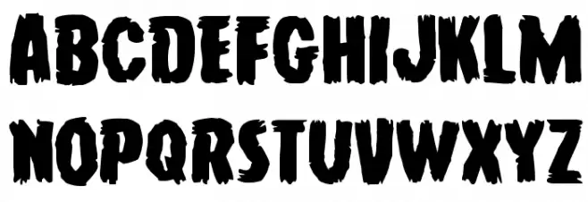 Young Frankenstein Expanded Шрифта ВЕРХНИЙ