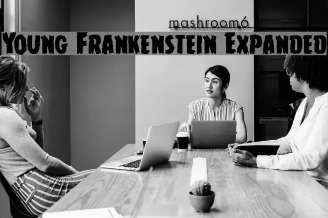 Young Frankenstein Expanded Шрифта examples