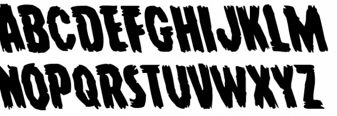 Young Frankenstein Leftalic Fonte MAIÚSCULAS