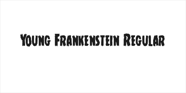 Young Frankenstein Regular Logo