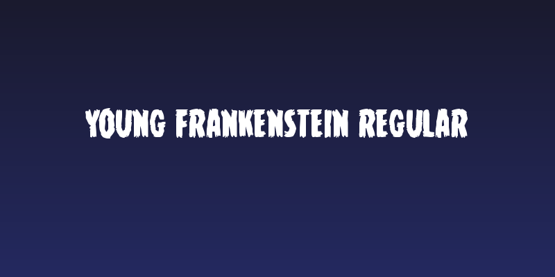 Young Frankenstein Regular Social Header