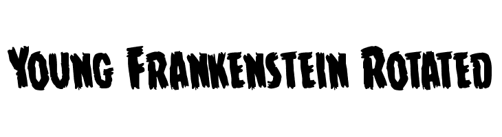 Young Frankenstein Rotated  font caratteri gratis
