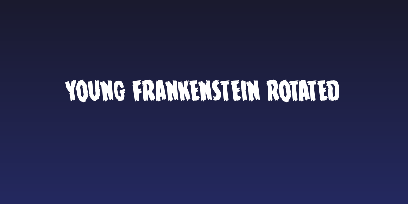 Young Frankenstein Rotated Social Header