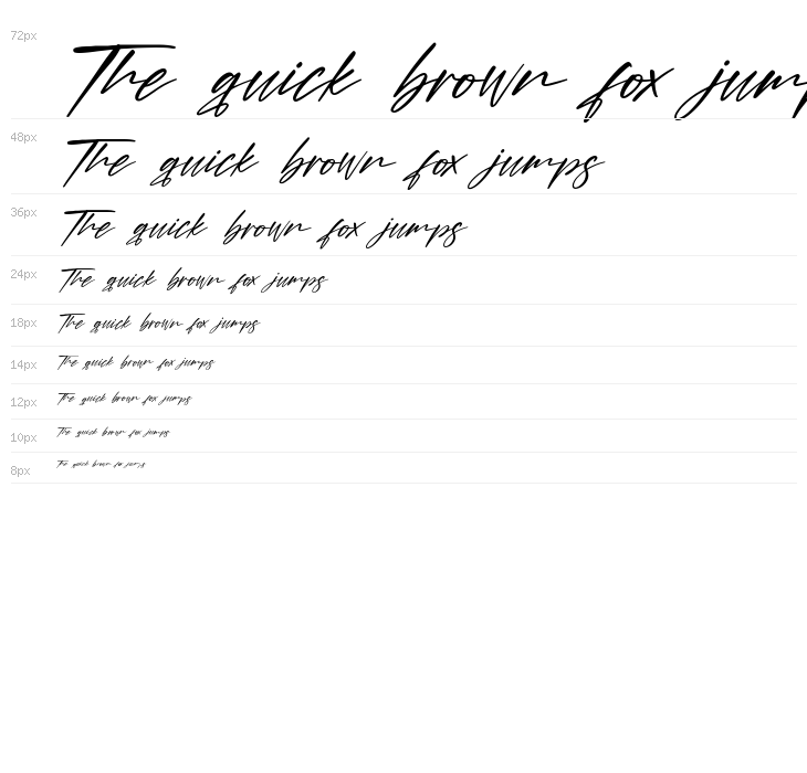 Young Generation [Demo] Italic Waterfall