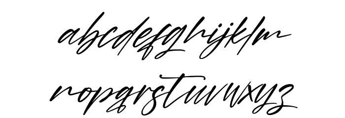 Young Generation [Demo] Italic Шрифта строчной