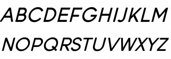 Young Italic Polices MAJUSCULES