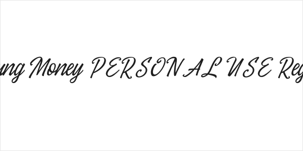 Young Money PERSONAL USE Regular Logo