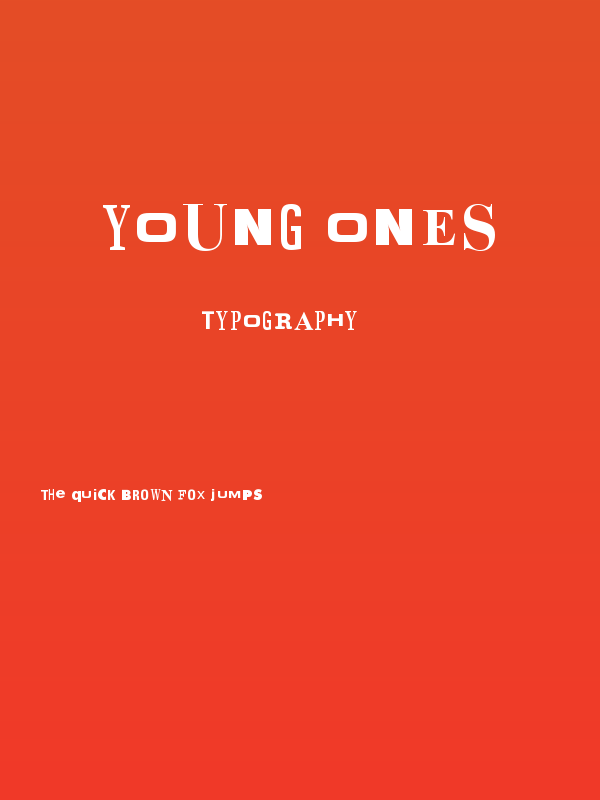 Young Ones Poster