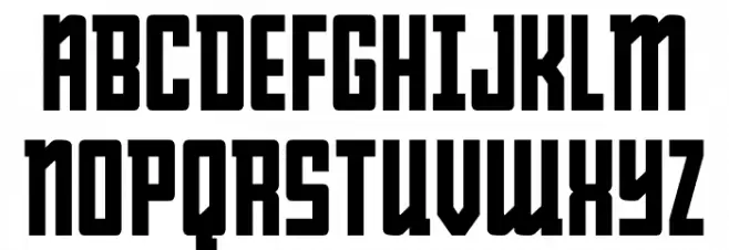 Young Patriot Bold Schriftart Groß