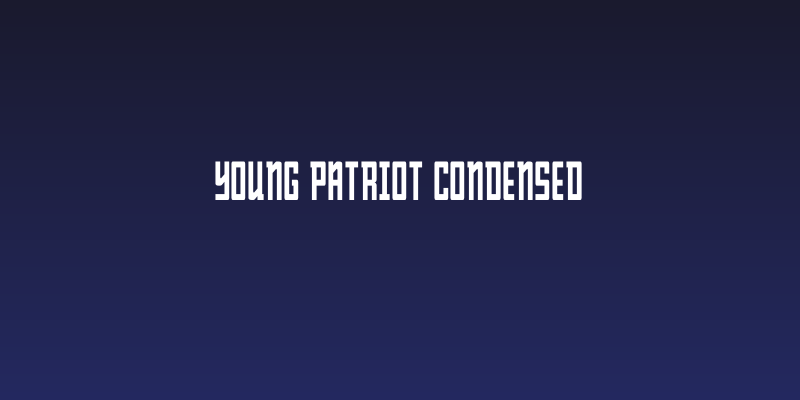Young Patriot Condensed Social Header