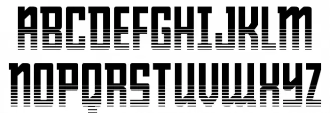 Young Patriot Halftone Шрифта ВЕРХНИЙ
