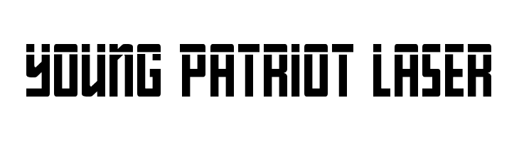Young Patriot Laser  Descarca Fonturi Gratis