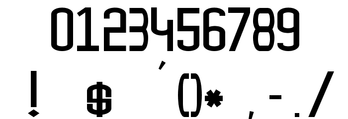 Young Shark Font OTHER CHARS