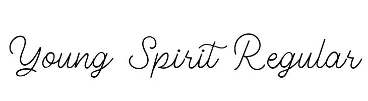 Young Spirit Regular  les polices de caractères gratuit tlcharger