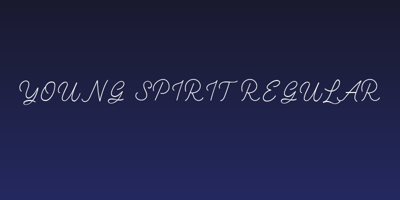 Young Spirit Regular Social Header