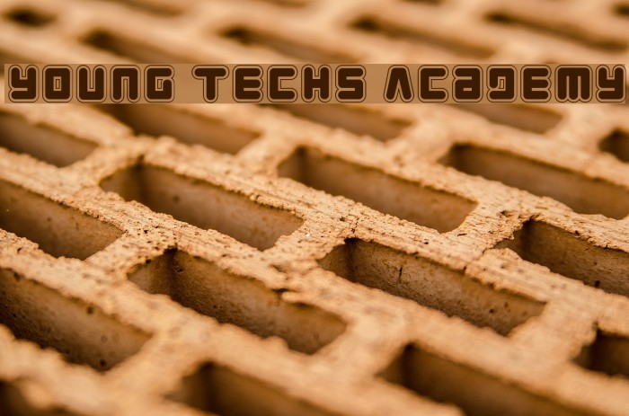 Young Techs Academy Font examples