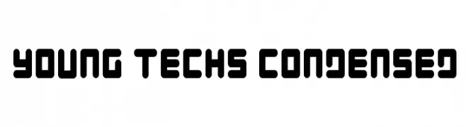 Young Techs Condensed  Fuentes Gratis Descargar