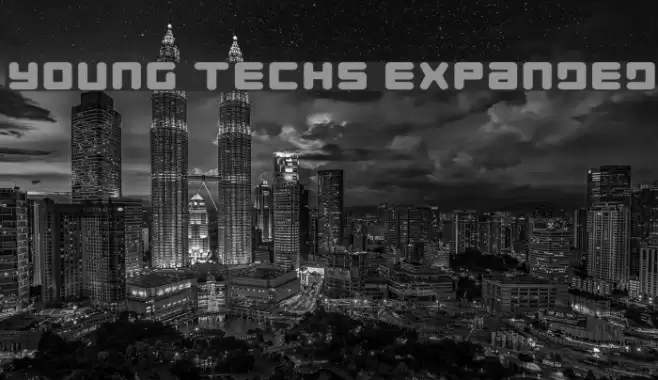 Young Techs Expanded Font examples