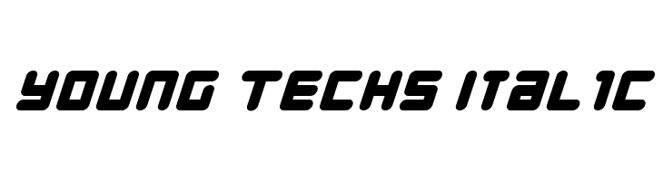 Young Techs Italic  नि: शुल्क फ़ॉन्ट्स डाउनलोड