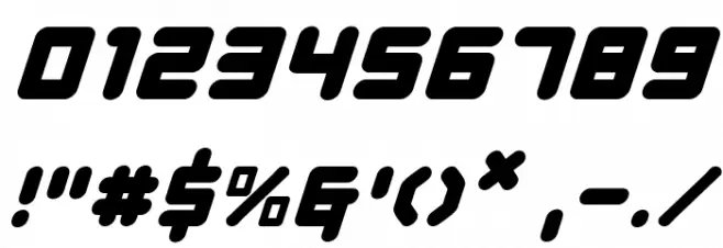 Young Techs Italic Fuentes OTROS CHARS