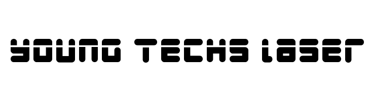 Young Techs Laser  baixar fontes gratis