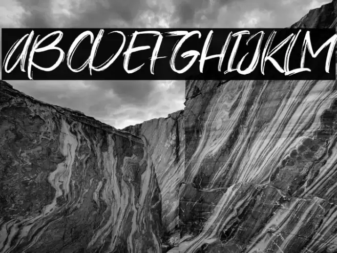 Young Vigor Font examples