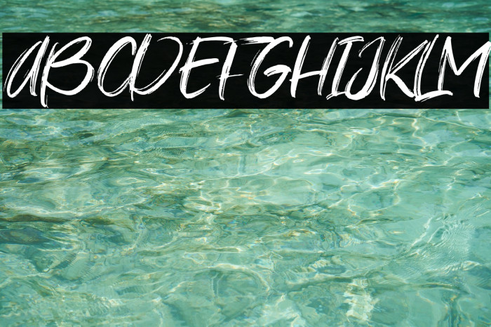 Young Vigor Font examples