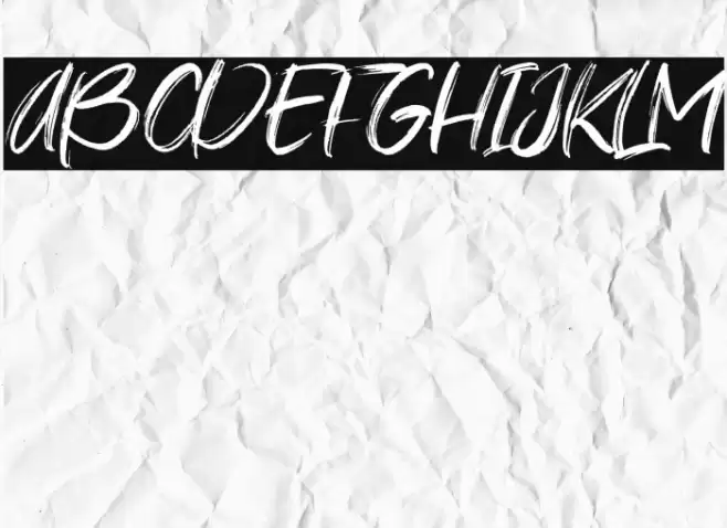 Young Vigor Font examples