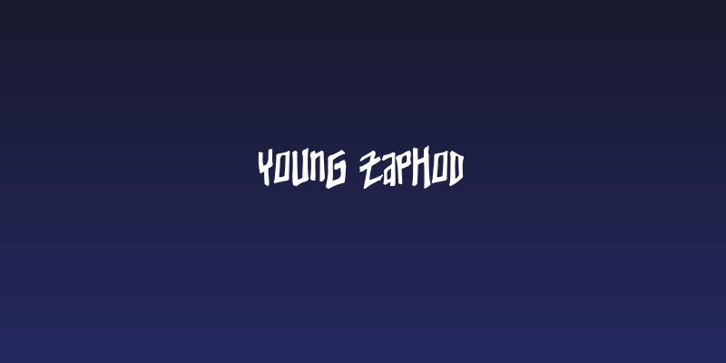 Young Zaphod Social Header