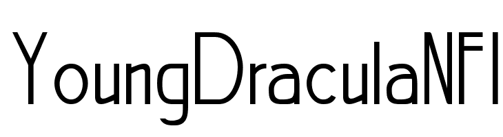 YoungDraculaNFI Font