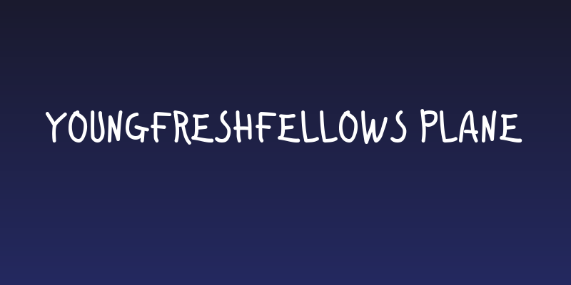 YoungFreshFellows Plane Social Header